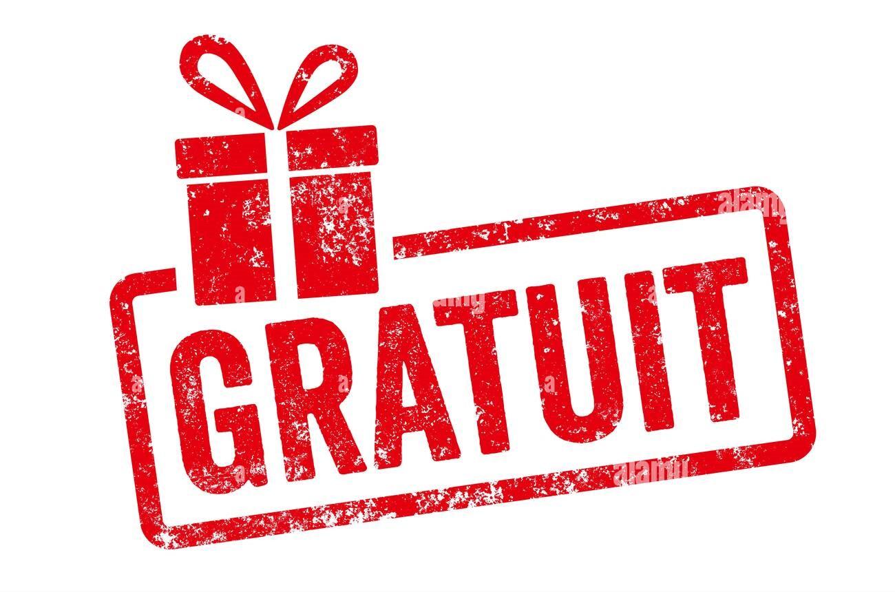 Red stamp with gift icon free in french gratuit 2garwx8